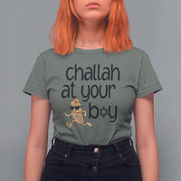 Festival Of Lights Gift T Shirt For Women Hanukkah Challah At Ya Boy - Wonder Print Shop
