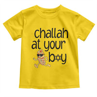 Festival Of Lights Gift Toddler T Shirt Hanukkah Challah At Ya Boy - Wonder Print Shop