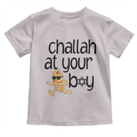 Festival Of Lights Gift Toddler T Shirt Hanukkah Challah At Ya Boy - Wonder Print Shop