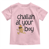 Festival Of Lights Gift Toddler T Shirt Hanukkah Challah At Ya Boy - Wonder Print Shop