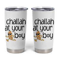 Festival Of Lights Gift Tumbler Cup Hanukkah Challah At Ya Boy - Wonder Print Shop
