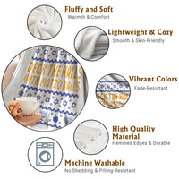 Funny Ugly Hanukkah Throw Blanket Deck The Halls With Matzo Balls Jewish Gift - Wonder Print Shop