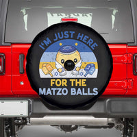 Im Just Here For The Matzo Balls Spare Tire Cover Funny Jewish Holiday Gift - Wonder Print Shop