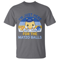 Im Just Here For The Matzo Balls T Shirt Funny Jewish Holiday Gift - Wonder Print Shop