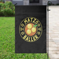 Funny Hanukkah Food Lover Gift Garden Flag Matzo Baller - Wonder Print Shop