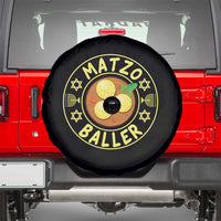 Funny Hanukkah Food Lover Gift Spare Tire Cover Matzo Baller - Wonder Print Shop