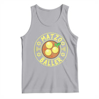 Funny Hanukkah Food Lover Gift Tank Top Matzo Baller - Wonder Print Shop