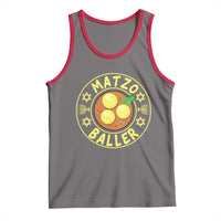Funny Hanukkah Food Lover Gift Tank Top Matzo Baller - Wonder Print Shop