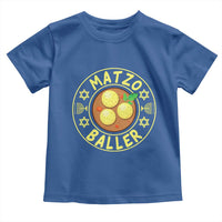 Funny Hanukkah Food Lover Gift Toddler T Shirt Matzo Baller - Wonder Print Shop