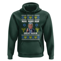 Make Hanukkah Great Again Hoodie Funny Ugly Jewish Holiday Gift - Wonder Print Shop