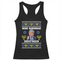 Make Hanukkah Great Again Racerback Tank Top Funny Ugly Jewish Holiday Gift - Wonder Print Shop