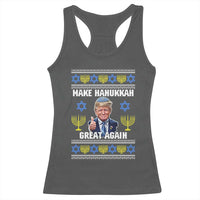 Make Hanukkah Great Again Racerback Tank Top Funny Ugly Jewish Holiday Gift - Wonder Print Shop