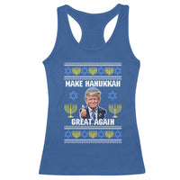 Make Hanukkah Great Again Racerback Tank Top Funny Ugly Jewish Holiday Gift - Wonder Print Shop