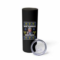 Make Hanukkah Great Again Skinny Tumbler Funny Ugly Jewish Holiday Gift - Wonder Print Shop
