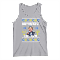 Make Hanukkah Great Again Tank Top Funny Ugly Jewish Holiday Gift - Wonder Print Shop