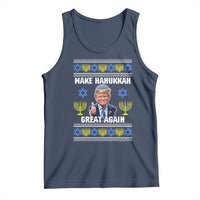 Make Hanukkah Great Again Tank Top Funny Ugly Jewish Holiday Gift - Wonder Print Shop