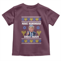 Make Hanukkah Great Again Toddler T Shirt Funny Ugly Jewish Holiday Gift - Wonder Print Shop