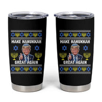 Make Hanukkah Great Again Tumbler Cup Funny Ugly Jewish Holiday Gift - Wonder Print Shop