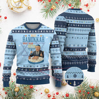 Funny Jewish Holiday Hanukkah Ugly Sweater Make Chanukkah Great Again Ugly Gift - Wonder Print Shop