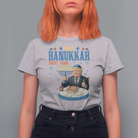 Funny Jewish Holiday T Shirt For Women Make Hanukkah Great Again Ugly Gift - Wonder Print Shop