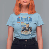 Funny Jewish Holiday T Shirt For Women Make Hanukkah Great Again Ugly Gift - Wonder Print Shop