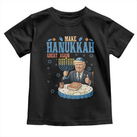 Funny Jewish Holiday Toddler T Shirt Make Hanukkah Great Again Ugly Gift - Wonder Print Shop