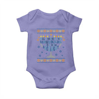 Funny Political Ugly Baby Onesie All I Want For Hanukkah Is A New President - Wonder Print Shop