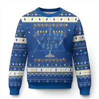 Funny Political Ugly Hanukkah Ugly Sweater All I Want For Chanukkah Is A New President - Wonder Print Shop