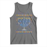 Funny Political Ugly Tank Top All I Want For Hanukkah Is A New President - Wonder Print Shop