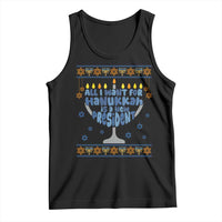 Funny Political Ugly Tank Top All I Want For Hanukkah Is A New President - Wonder Print Shop