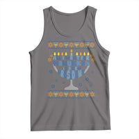 Funny Political Ugly Tank Top All I Want For Hanukkah Is A New President - Wonder Print Shop
