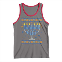 Funny Political Ugly Tank Top All I Want For Hanukkah Is A New President - Wonder Print Shop