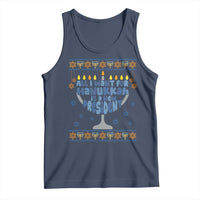 Funny Political Ugly Tank Top All I Want For Hanukkah Is A New President - Wonder Print Shop