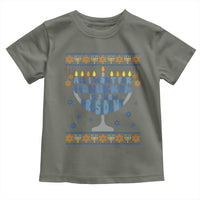 Funny Political Ugly Toddler T Shirt All I Want For Hanukkah Is A New President - Wonder Print Shop