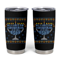 Funny Political Ugly Tumbler Cup All I Want For Hanukkah Is A New President - Wonder Print Shop