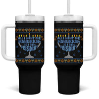 Funny Political Ugly Tumbler With Handle All I Want For Hanukkah Is A New President - Wonder Print Shop
