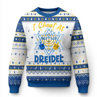 I Cheat At Dreidel Hanukkah Ugly Sweater Funny Jewish Gift - undefined