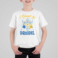 I Cheat At Dreidel T Shirt For Kid Funny Hanukkah Jewish Gift - Wonder Print Shop