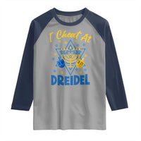 I Cheat At Dreidel Raglan Shirt Funny Hanukkah Jewish Gift - Wonder Print Shop