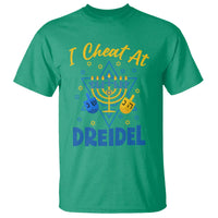 I Cheat At Dreidel T Shirt Funny Hanukkah Jewish Gift - Wonder Print Shop