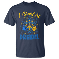 I Cheat At Dreidel T Shirt Funny Hanukkah Jewish Gift - Wonder Print Shop