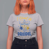 I Cheat At Dreidel T Shirt For Women Funny Hanukkah Jewish Gift - Wonder Print Shop