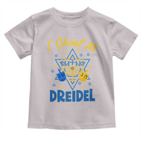 I Cheat At Dreidel Toddler T Shirt Funny Hanukkah Jewish Gift - Wonder Print Shop