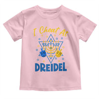 I Cheat At Dreidel Toddler T Shirt Funny Hanukkah Jewish Gift - Wonder Print Shop