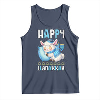 Funny Happy Llamakkah Tank Top Cute Llama Jewish Holiday Gift - Wonder Print Shop