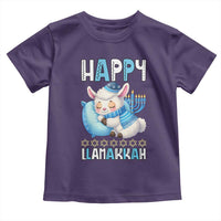 Funny Happy Llamakkah Toddler T Shirt Cute Llama Jewish Holiday Gift - Wonder Print Shop