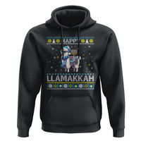 Happy LLamakkah Hoodie Funny Llama Ugly Hanukkah Christmas Gift - Wonder Print Shop