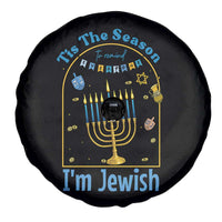 Funny Hanukkah Gift Spare Tire Cover Tis The Season To Remind Everyone Im Jewish - Wonder Print Shop