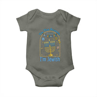 Funny Hanukkah Gift Baby Onesie Tis The Season To Remind Everyone Im Jewish - Wonder Print Shop