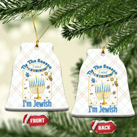 Funny Hanukkah Gift Ceramic Ornament Tis The Season To Remind Everyone Im Jewish - Wonder Print Shop